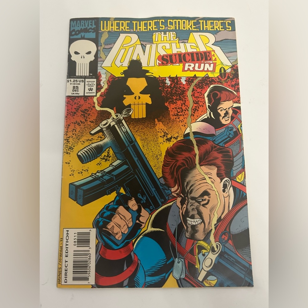 The Punisher Suicide Run Direct Edition Where There’s Smoke, there’s